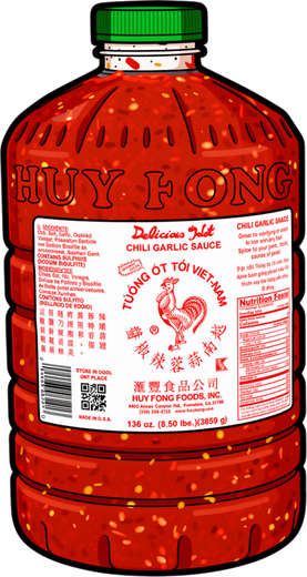 Huy Fong Chili Garlic 136oz